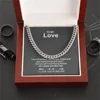 Necklace (Silver) + Card Light Box