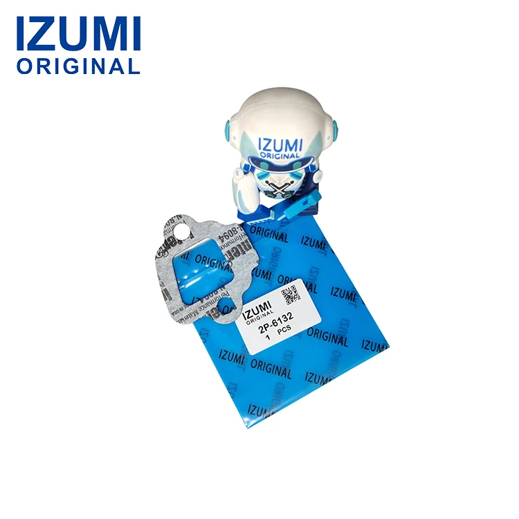 IZUMI ORIGINAL 2P-61321 2P6132 1.57mm Thick Water Lines Pipe Gasket for Caterpillar Construction Machinery Parts