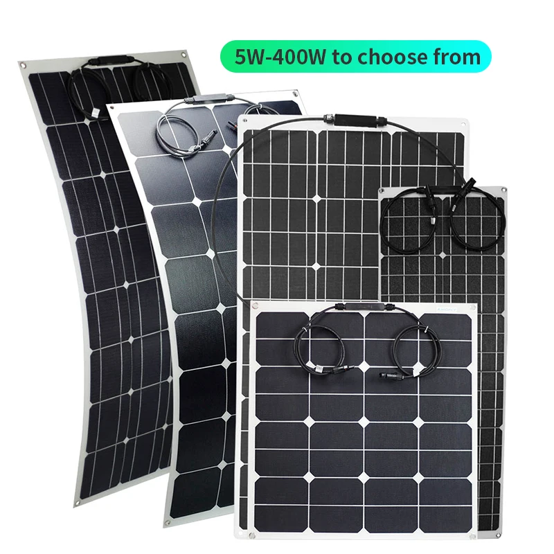 XC Solar  Folding Flexible Solar Panel 100w 120w 150w 180w 200w 250w 300w 400w Thin Film Flexible Roofing Solar Panel