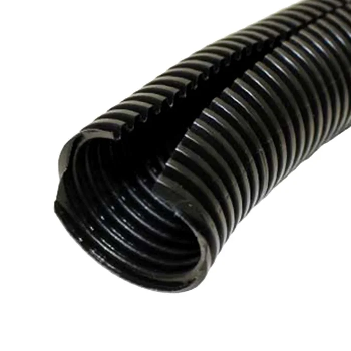 Electrical Wire PP Plastic Flexible  black color corrugated tube