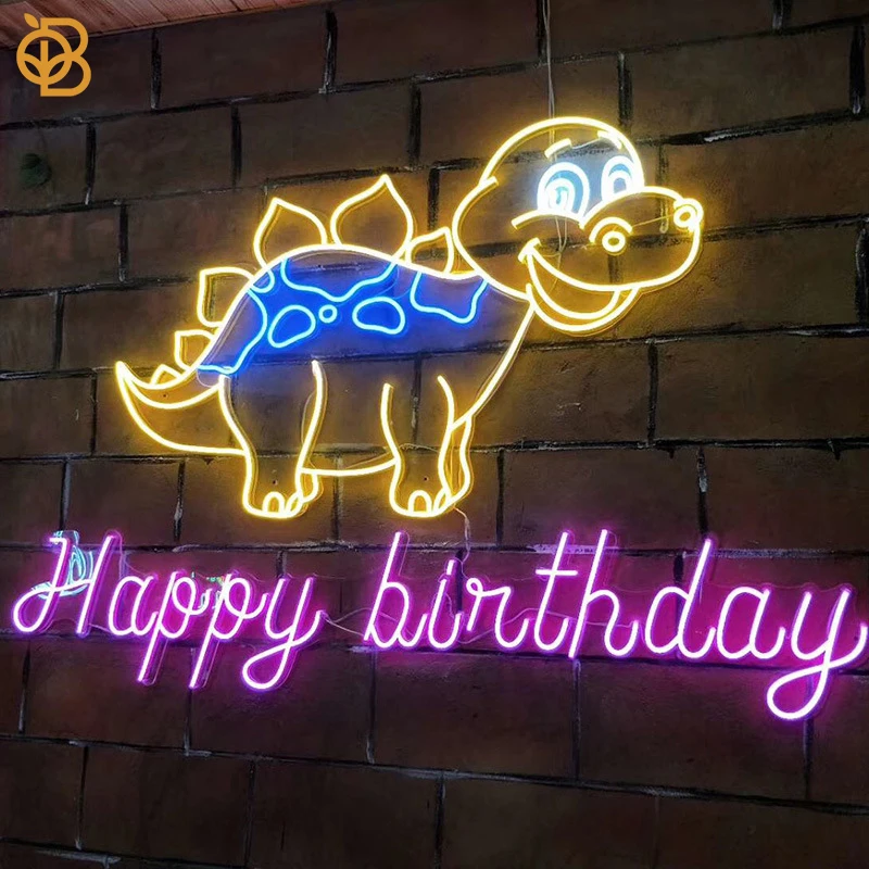 OB дропшиппинг индивидуальный неоновый знак логотип для украшения рекламный дисплей светодиодный в форме сердца