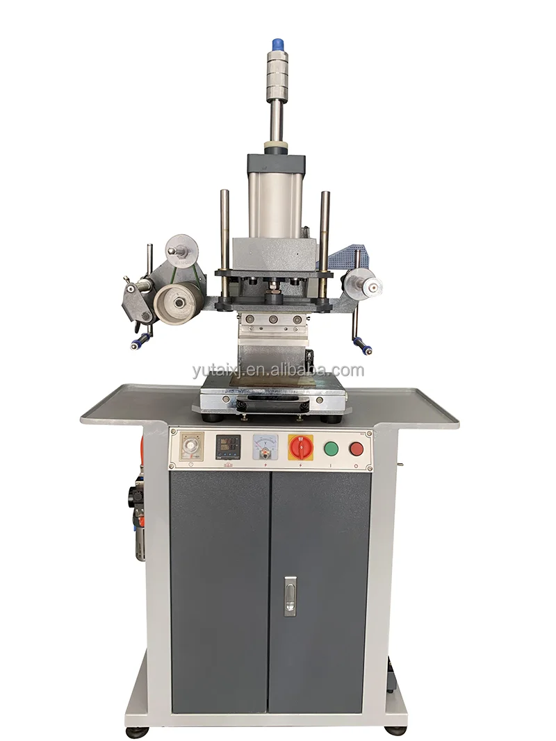 Pneumatic Fabric Logo 3d Embossing Hot Stamping Machine Stamping