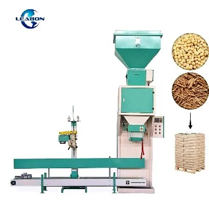 15-50kg  Automatic Sugar Rice Packer Granules Packer Feed Pellet Baking Soda Starch Packing Machine Powder