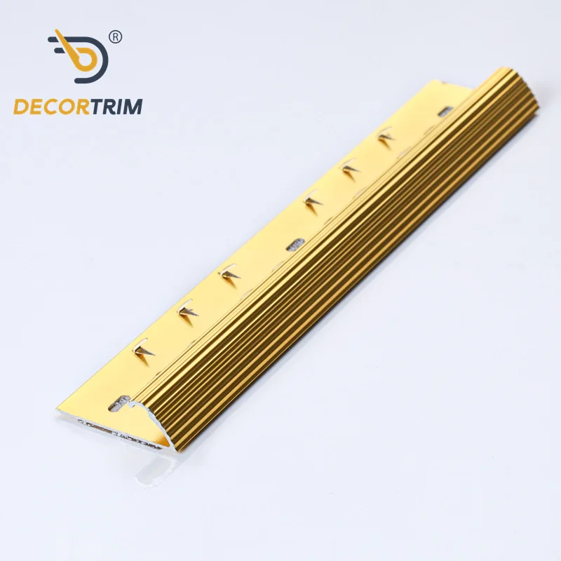 Prolink Metal Factory YJ-155 Flooring Accessories Durable High Quality Aluminum Metal Carpet Edge Trim