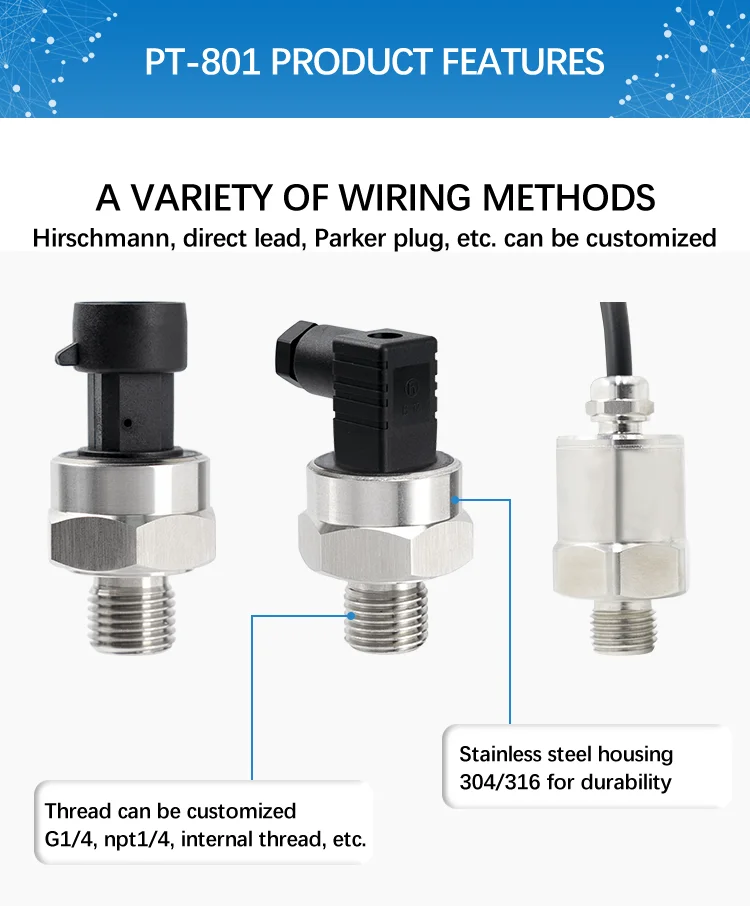 Ould Pt801 Low Cost Ceramic Capacitive Pressure Sensor Manufacturer