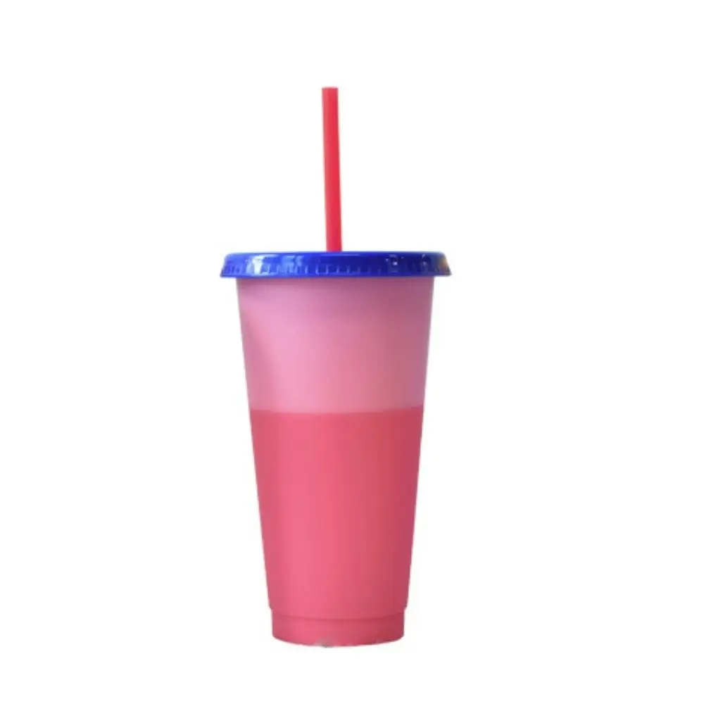 24 унции, Amazon, рекламная оптовая продажа, многоразовые чашки с изменением цвета для печати