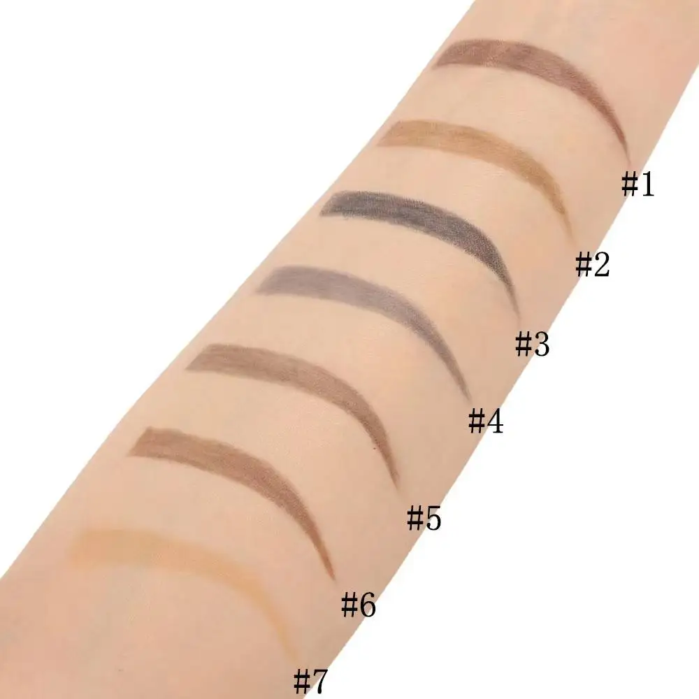 High Quality Double-Head Automatic Eyebrow Pencil New Arrival Gold Waterproof Private Label Chemical Makeup for Eye Use
