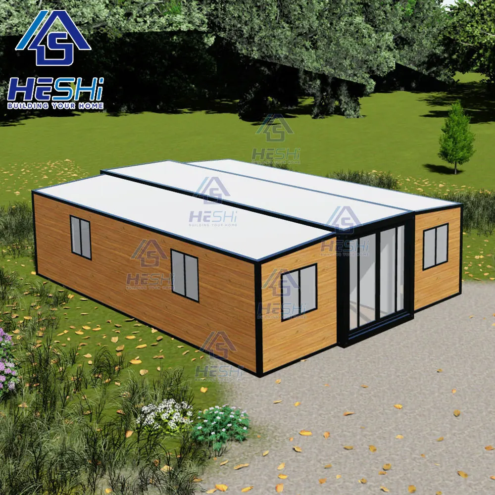 Custom Prefabricated 20Ft 40Ft Container Expandable House 2 4 5 Bedroom ...