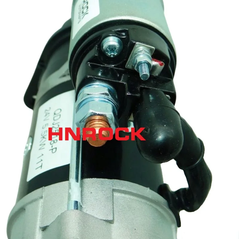 今季ブランド QDJ2518-P Starter 4.5KW 11T 24V HNROCK for 3708010 XICHAI トライアルセット・サンプル