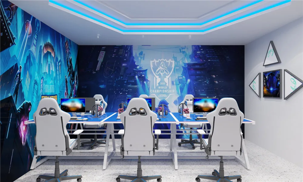 Modern Computer Retail Shop Interior Display Furniture Design - Elegant ...