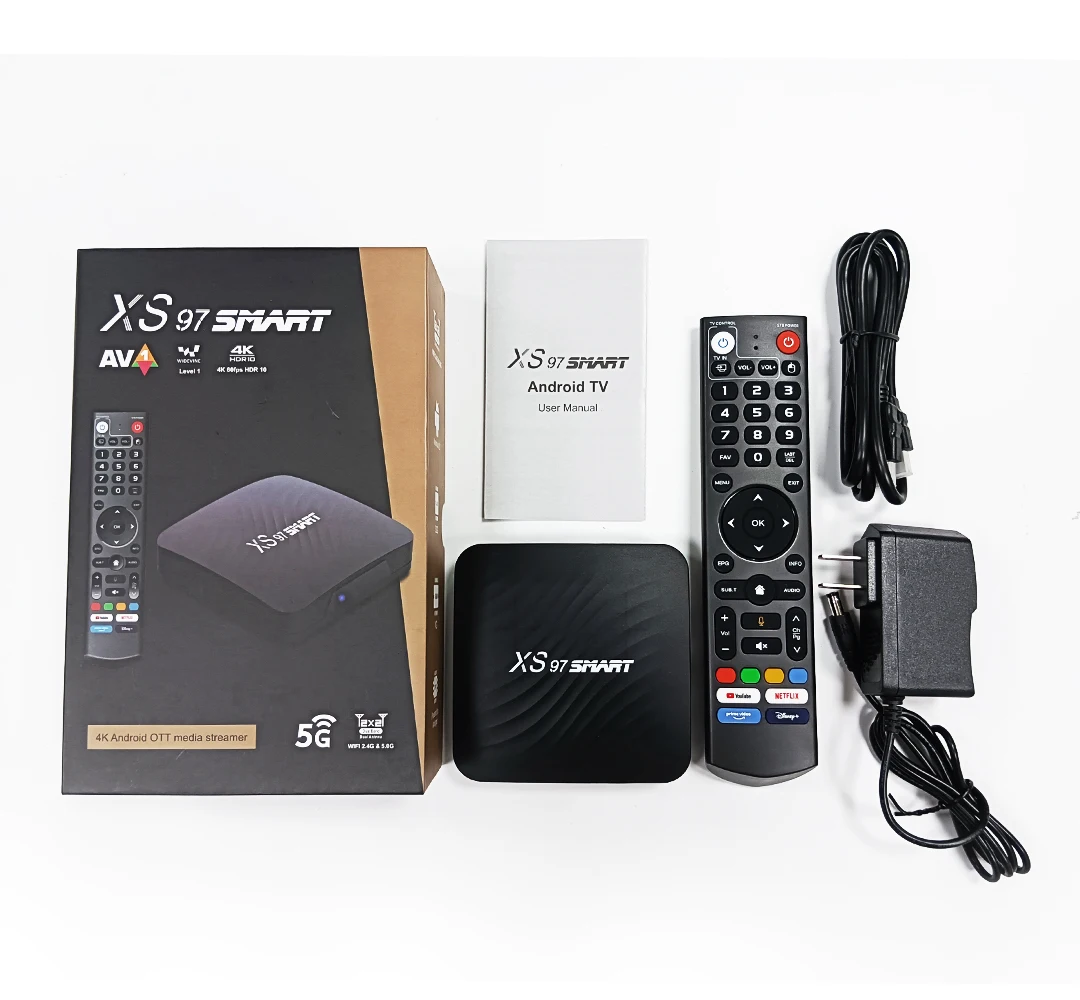 XS97 4GB RAM 32GB Storage Android Smart TV Box