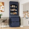 Blue + MDF + Farmhouse