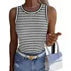 A - Stripe Black White