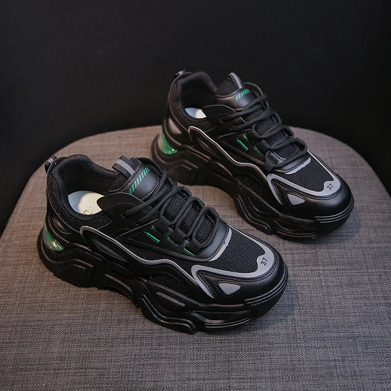 Breathable Running Shoes for Women - Chunky Athletic Trainers