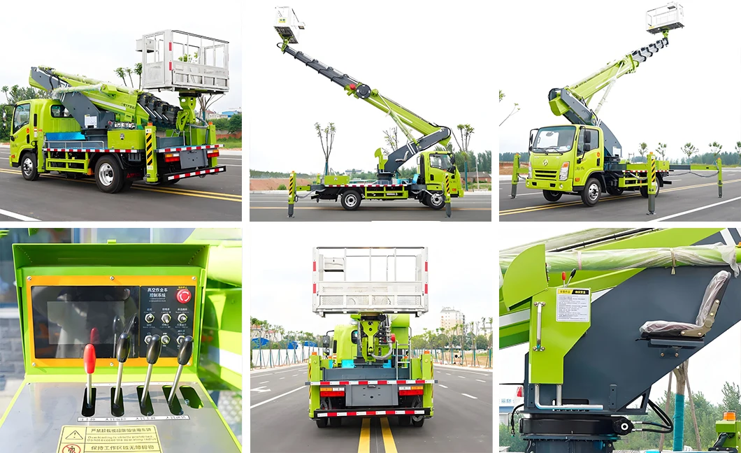 30m Aerial Platform Bucket Truck Manlift Lifting Platforms for High-Altitude Repairs and Construction 1