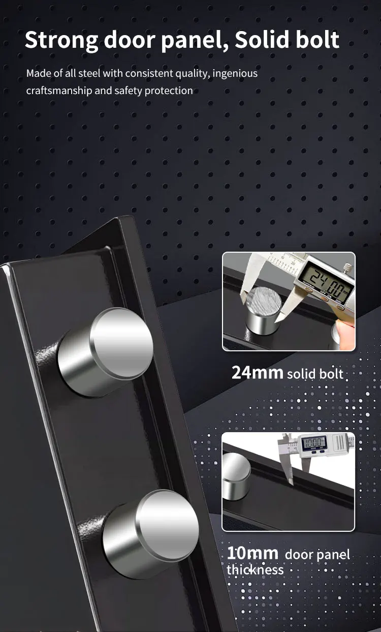 CEQSAFE China Manufacturer High Security Strong Gun Safe Box With Key Lock manufacture