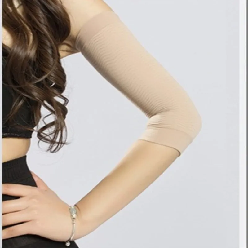 Women Elastic Compression Arm Shaping Sleeves Slimming Arm