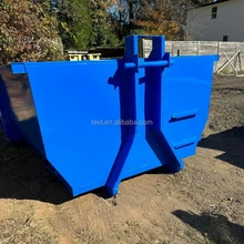 High-Efficiency Roll-Off Bin Hook Lift Garbage Collection Equipment Waste Recycling Container Product For Waste Collection