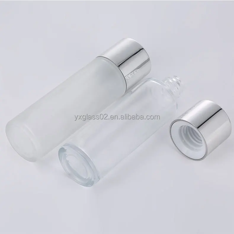 Cosmetic packaging bottle set new style skincare Fairy water series skin care toner lotion serum cosmetic glass packaging manufacture