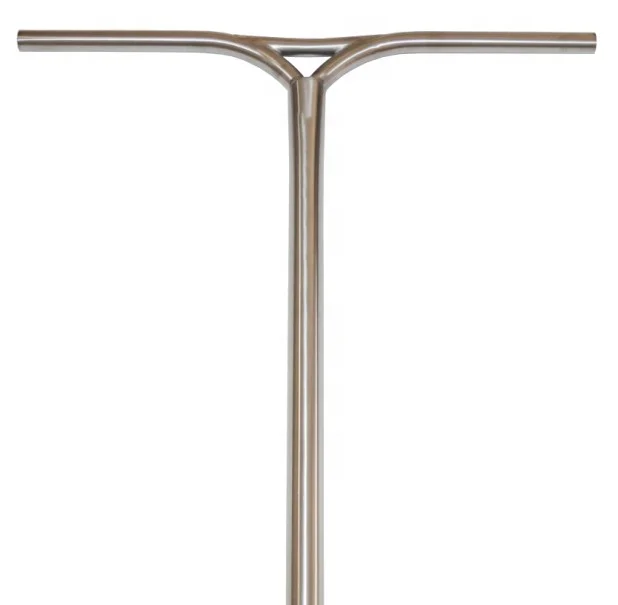 Oversized ultralight Gr9 high strength Y shaped pro stunt scooter handle bars titanium scooter bars