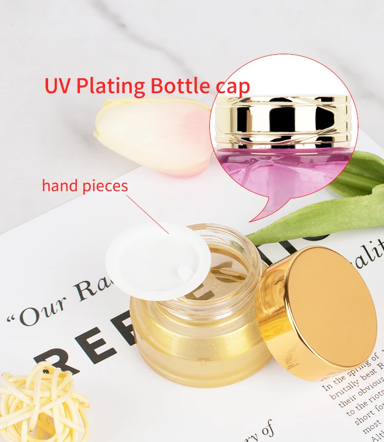 Cosmetic glass bottle with PUMP SPRAYER 30g 50g 30ml 60ml 100ml 125ml 200ml 300ml custom perfume bottle details