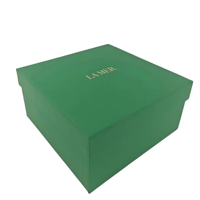 Brand Same Style Gift Box Skincare And Cosmetic Packaging Gift Boxes Exquisite Green Gift Box Support Wholesale