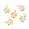 8mm round gold (approx. 8*11mm)