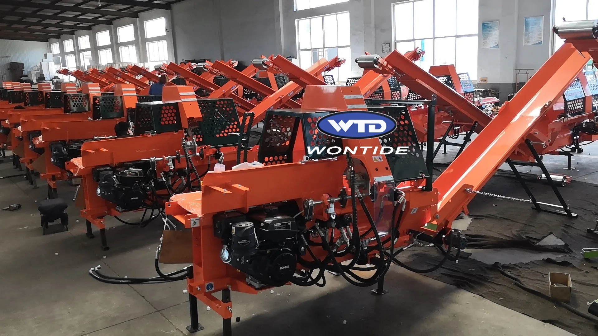 Professional 27ton PTO Firewood Processor - Split Wood Efficiently