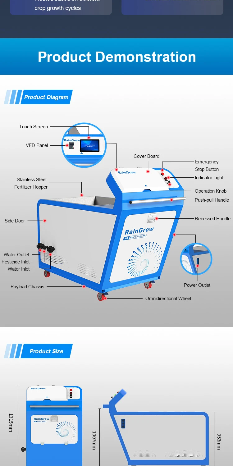 Fertilizer Applicator For Farm Granular Injection Type Large Capacity ...