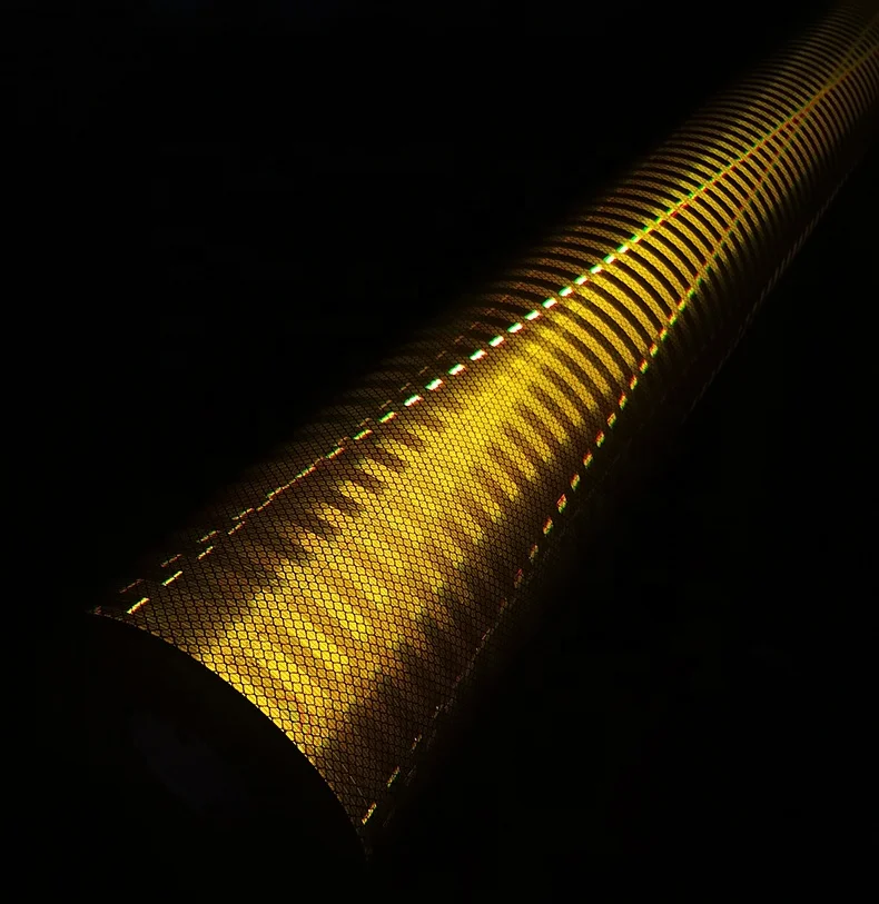 3M 3931 PVC Reflective Glitter Custom Reflective Sheet Vinyl Reflective Film Material HIP Reflective Film 3M 3931