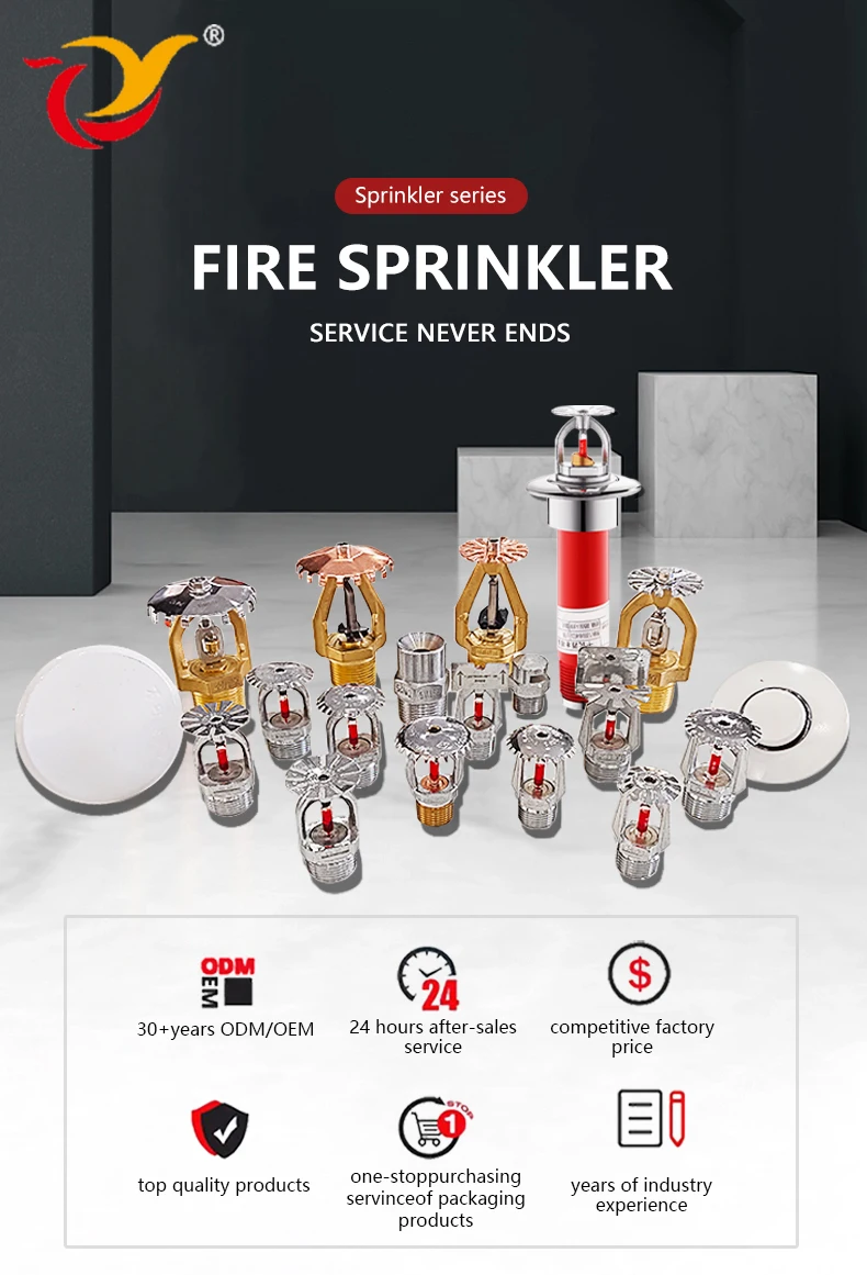 Fire Sprinkler System Reliable Fire Sprinkler Head Automatic Brass ...