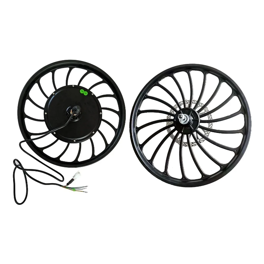 20 Inch 48V 1000W BLDC Skateboard Electric Tricycle Hub Motor