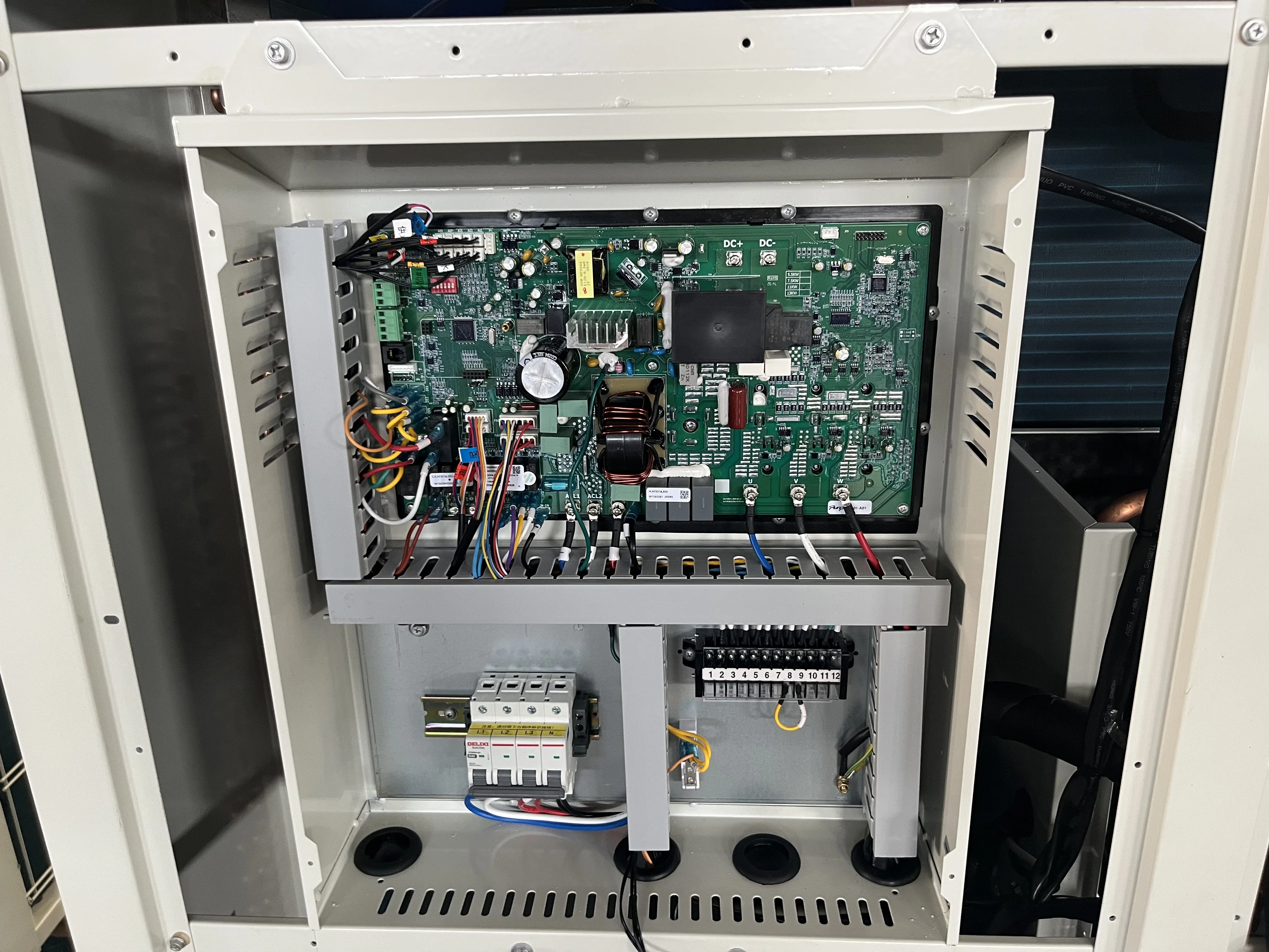 Air Source Heat Pump, EVI, 380 V, Metal - detail 8