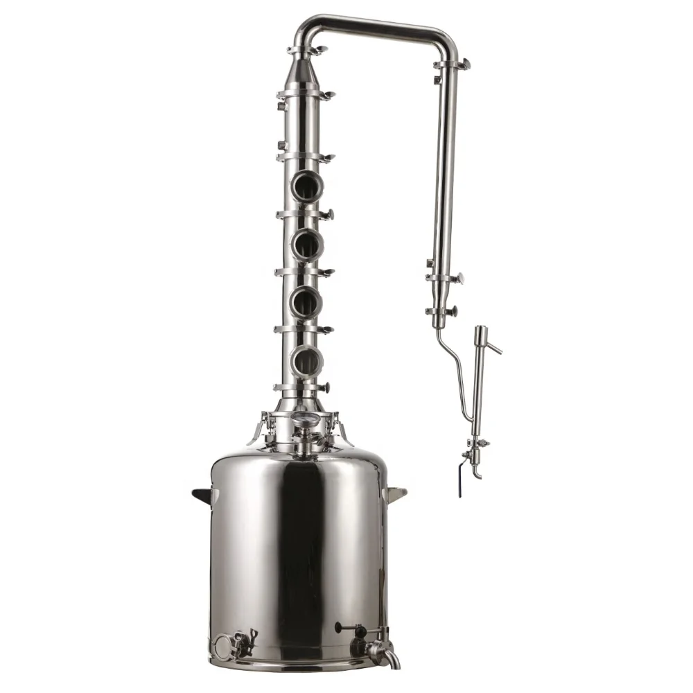 50l 100l 威士忌/朗姆酒/白兰地/杜松子酒的电动酒精蒸馏器 - buy