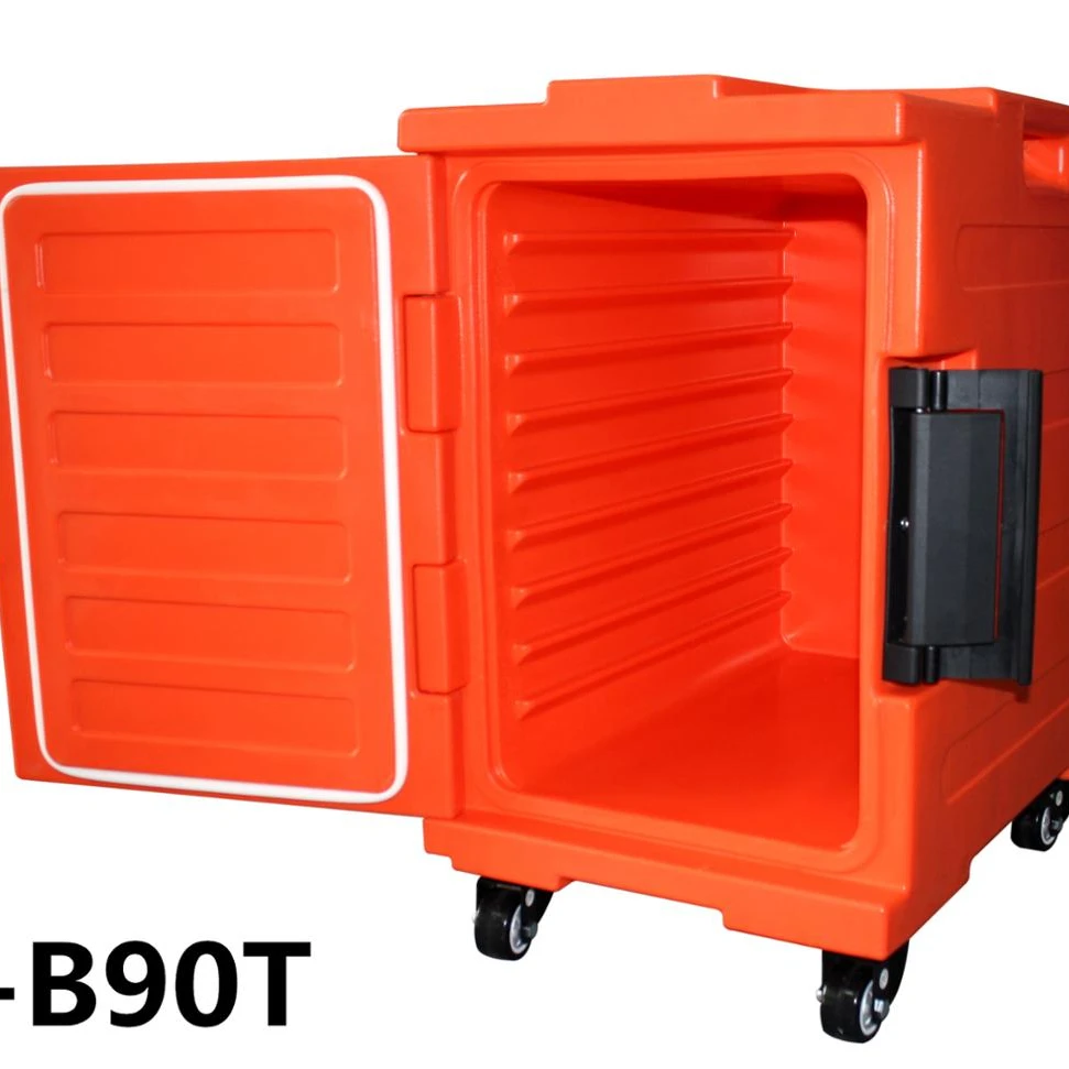 70L Insulated Food Transport Containers Thermal Catering Food Transport  Boxes