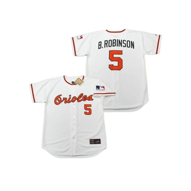 Wholesale Men's Baltimore 4 Earl Weaver 5 Robinson 6 Melvin Mora 6 Paul  Blair Throwback Baseball Jersey Stitched S-5XL From m.
