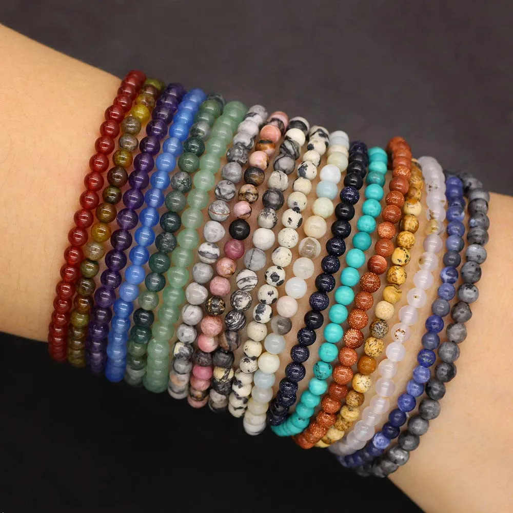 natural stone gemstone bracelets