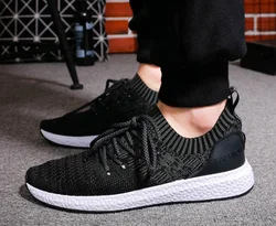 Новые черные легкие кроссовки для бега