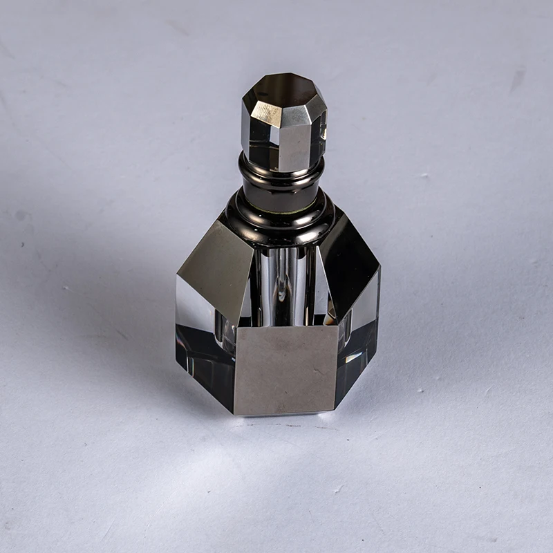product small bridge new wholesale hexagonal customizable glass empty bottle high end luxury 3ml 6ml crystal perfume bottle-7