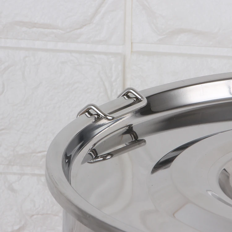 Wholesale Price Milk Can with Seal Lids Wine Bucket Liquid Storage Tank 304 Stainless Steel Milk Cans for Transport Milk_4