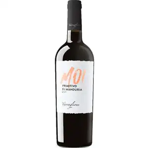 Italian DOP Primitivo Di Manduria Red Wine Perfect Companion for Hearty Dishes and Grilled Meat 6 Bottles Per Box