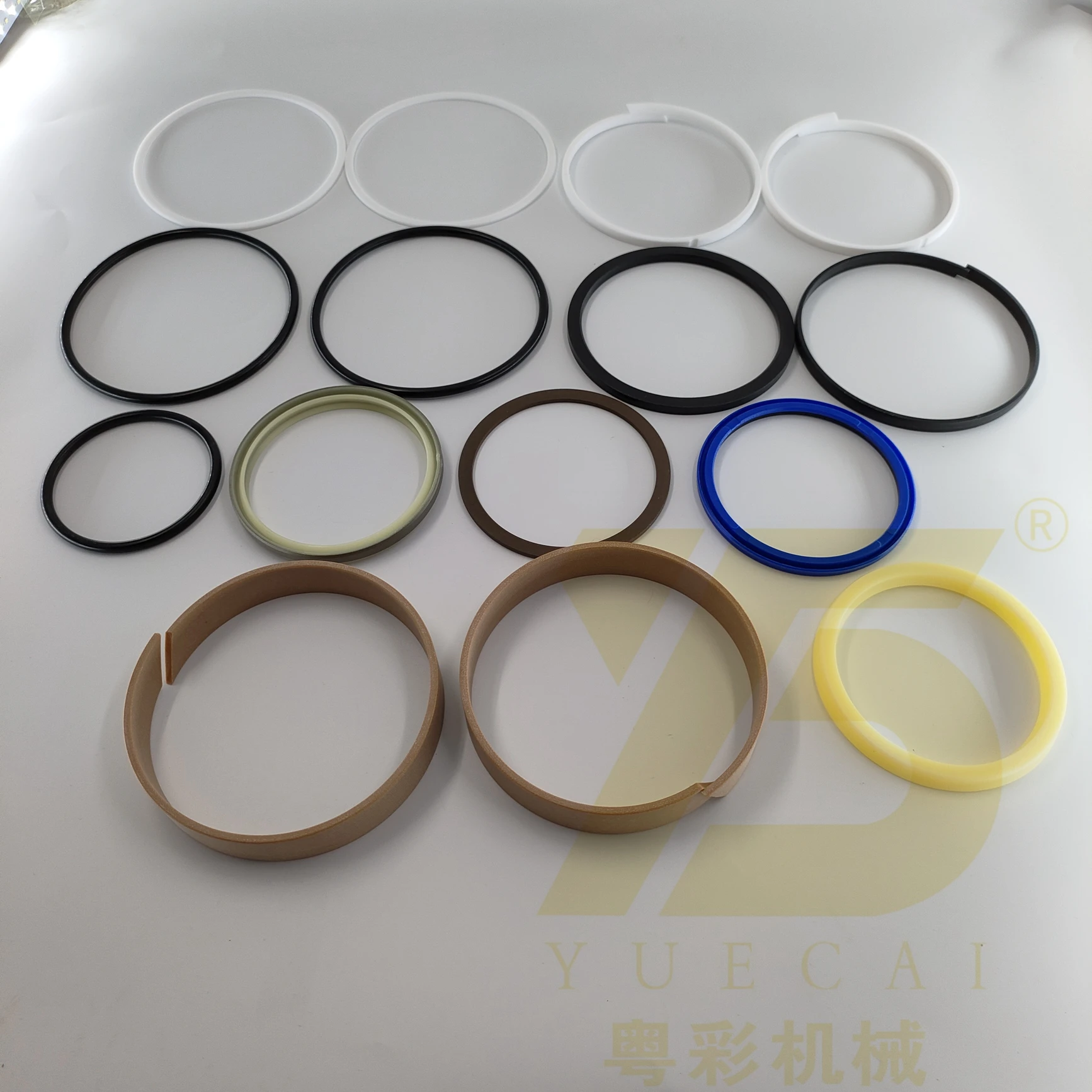 YUE CAI Cylinder Seal Kit 14589131 14589129 14589132 BOOM ARM BUCKET BLADE Cylinder Seal Kit for EC200B EC240EC290EC360EC460