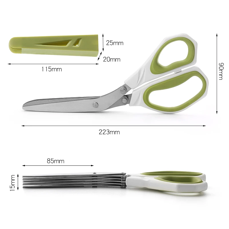 Source Tansung Custom scissors cocina food shallot for high quality  anti-rust kitchen herb scissors on m.