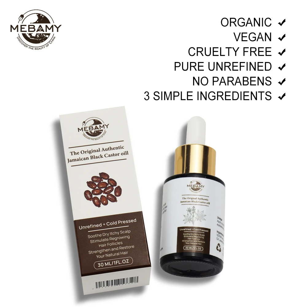 Натуральное органическое масло для выпадения волос с фирменной торговой маркой Jamaican черное