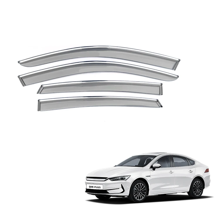 Auto Window Deflectors for BYD Qin Plus Accessories Acrylic Door Visor Shield Door Window Visor Exterior Accessories