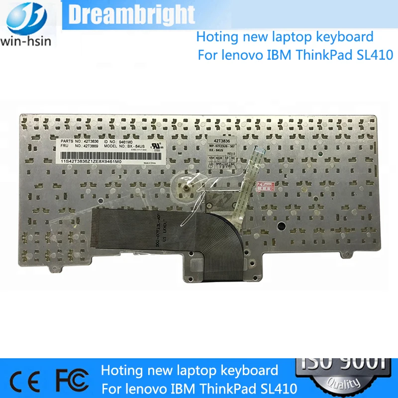 Клавиатура US для ноутбука Lenovo IBM ThinkPad SL410 SL510 L420 L520 45N2353 клавиатура с точечной