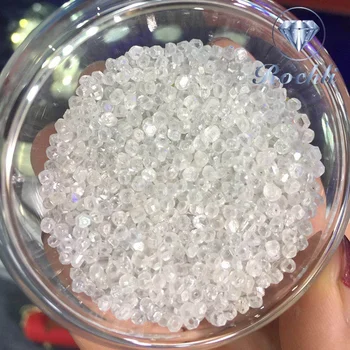 Hot Sale Lab-created Lab grown Diamond Rough 3EX Cutting 0.6-0.8Carat Small Size Synthetic CVD HPHT Diamond