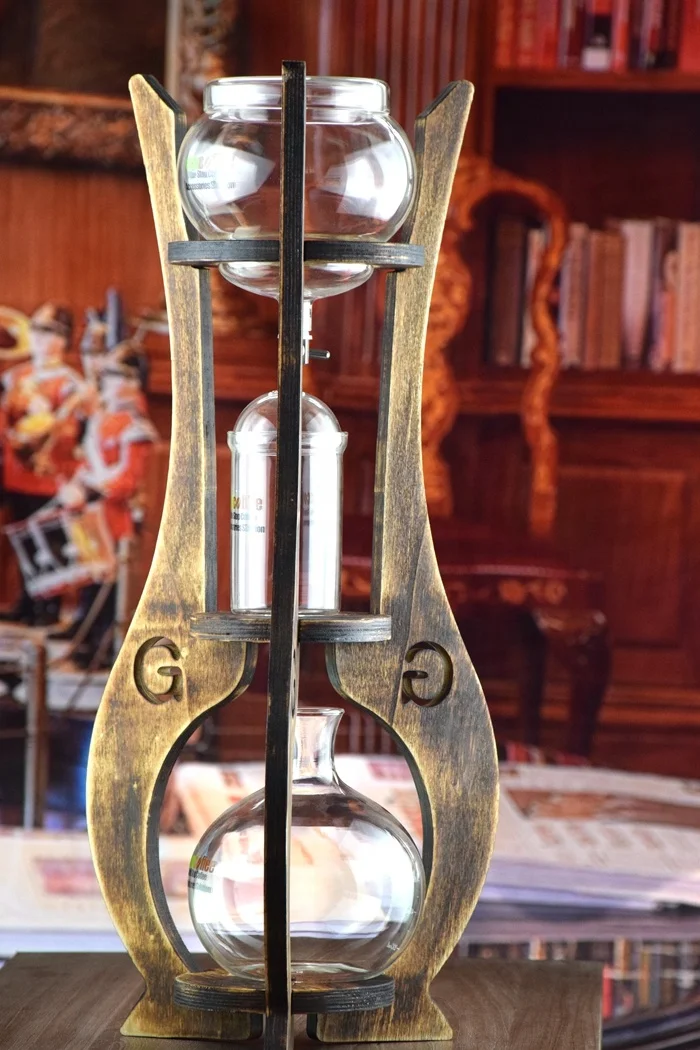 Z Daily Cold Brew Dutch Coffee Iced Coffee Maker for 600ml 1000ml Wooden Tower Home Drip Dutch Machine BD9