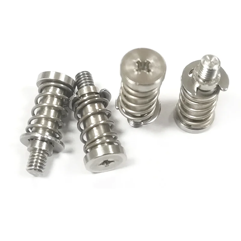 Computer Laptop PC Graphics Card Phillips CPU Mainboard Radiator Steel Fixing Bolts With Spring E Ring Step Combination Screws