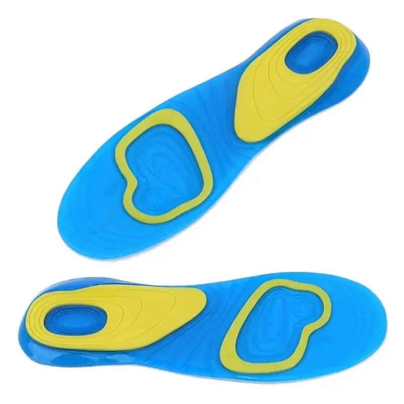 Silicone Non Slip Shock Absorption Insoles for Flat Foot